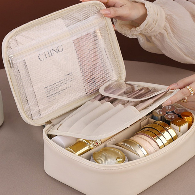 댓츠댓 넉넉한 대용량 메이크업 가방 파우치