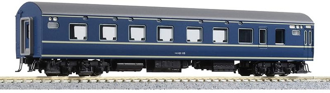 KATO N 게이지 나로네 21 차단부 바닥 바닥 기기 부착 5086-B 철도 모형 객차, 1개