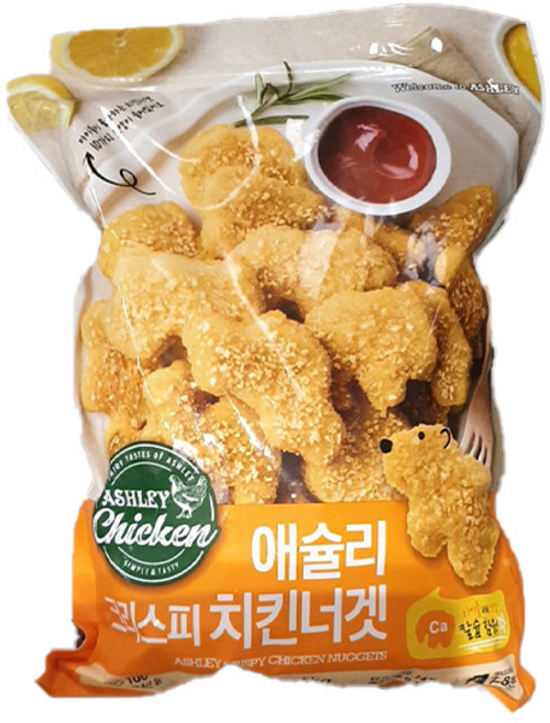 애슐리 크리스피 치킨너겟, 1개, 1kg