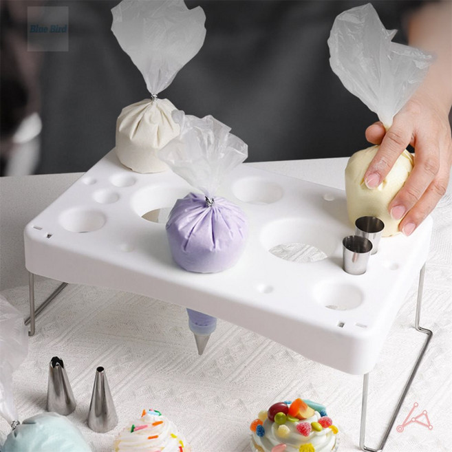 파랑새백화점 짤 주머니 거치대 주방도구거치대