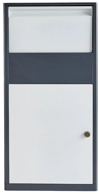 무인 택배함 빌라 책 잠금 반납함 원룸 전원주택 도서, 주황색(중), 커스텀, 1단