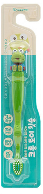 뽀로로칫솔 어린이유아칫솔 캐릭터칫솔 2중미세모, 크롱, 1개입, 1개