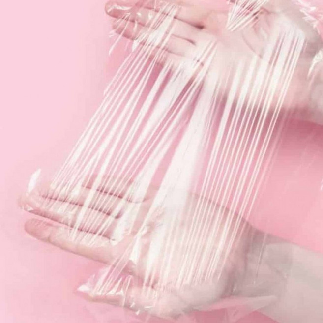목 비닐팩 랩 100P 넥시트 넥랩 홈케어팩, 1, 대형