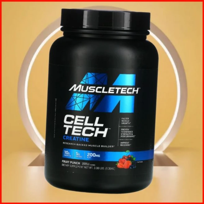 머슬테크 퍼포먼스 시리즈 CELLTECH 크레아틴 과일 펀치 136kg 미국내수, 1.36kg, 1 - 쿠팡