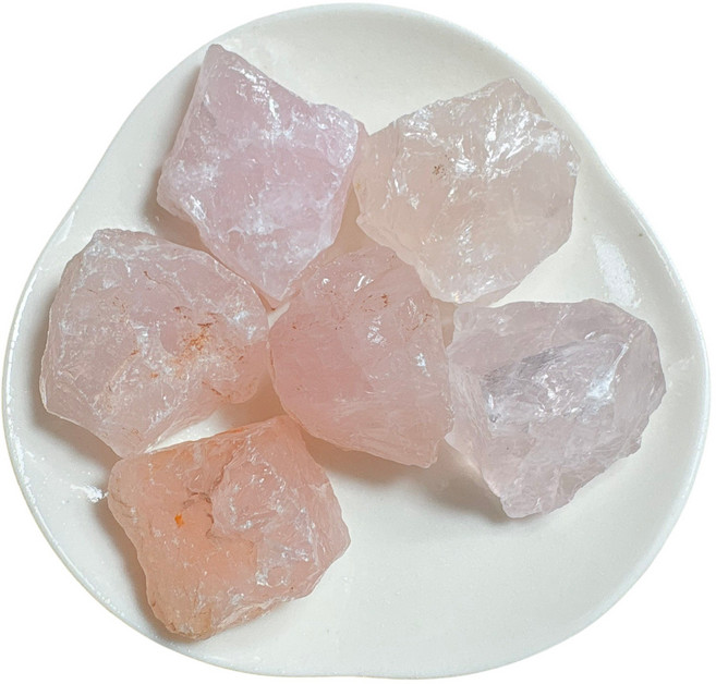 粉水晶原礦 天然石材, 粉水晶原石 約3-5cm