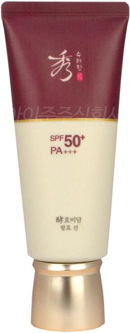 수려한 효비담 발효 선크림 SPF50+ PA+++, 100ml, 1개