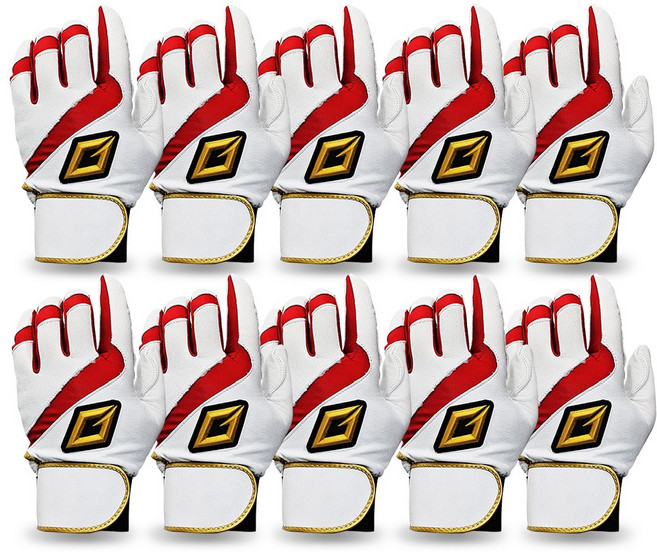 골드이스트 프리미엄 양가죽 야구 올쉽 배팅장갑 양손 10장 세트