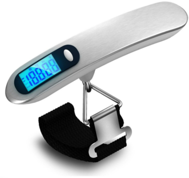 칼마 휴대용 디지털 손저울, 스트랩형, 1개