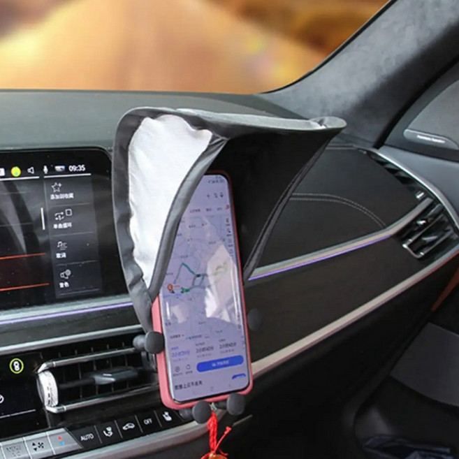 핸드폰 햇빛 가리개 자동차용 스마트폰 우산 커버