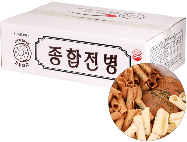 종합전병 850G진주제과, 1개, 850g