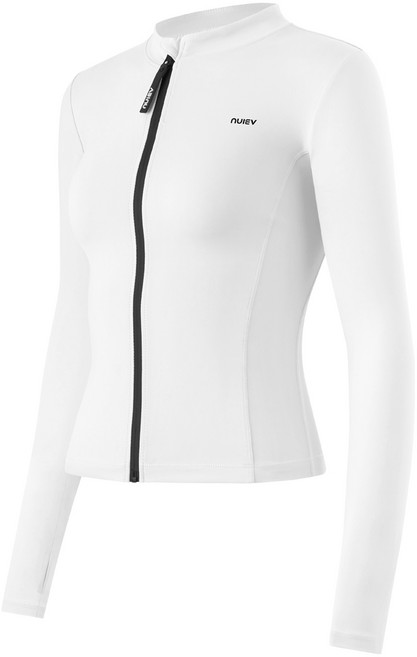 누이브 여성용 에센셜 집업 긴팔 래쉬가드 수영복 비치웨어 5컬러