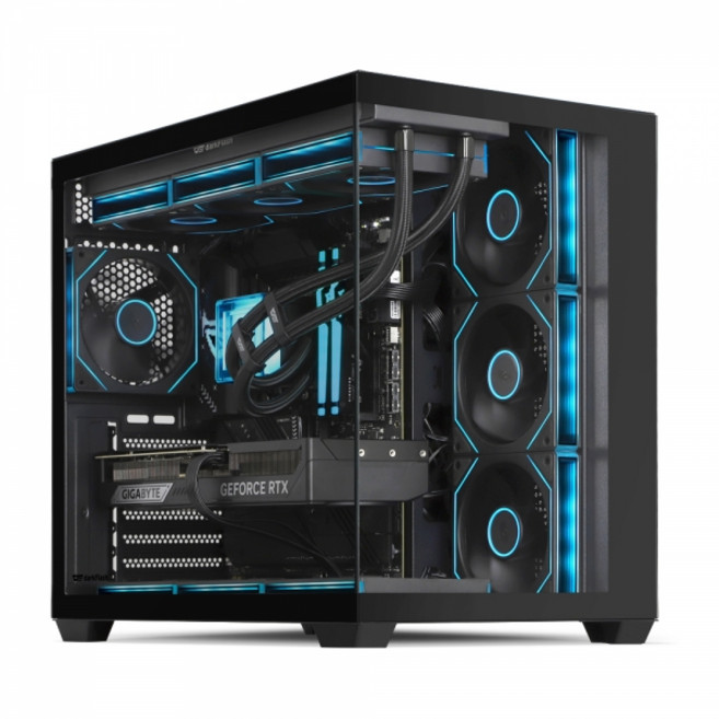 (darkFlash) DPF70 ARGB (미들타워) (블랙), 1개, DPF70 ARGB 블랙