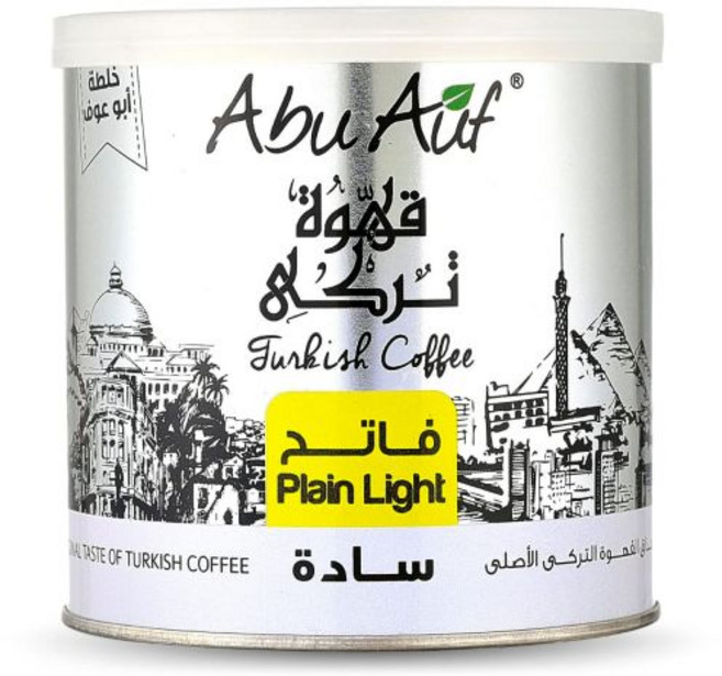 Generic 터키 커피 아부 아우프 오리엔탈 카페 아랍 아라비카 원두 분쇄 로스트 무드 플레인 라이트 8.82 oz 250 g بن ابو عوف ساد, Generic 터키 커피 아부 아우프 오리엔탈 카페 아, 250g, 1개