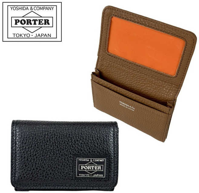요시다 포터 YOSHIDA PORTER 캄 명함 지갑 카드 케이스 041-03127