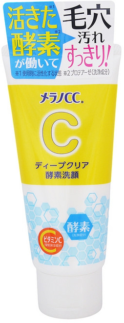 樂敦 MELANO CC 酵素深層清潔洗面乳, 酵素深層清潔洗面乳130g, 1個, 130g
