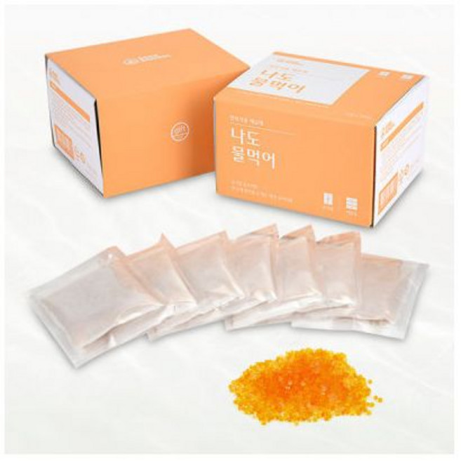 반복사용 변색 실리카겔 제습제 나도물먹어 선물세트, 1개