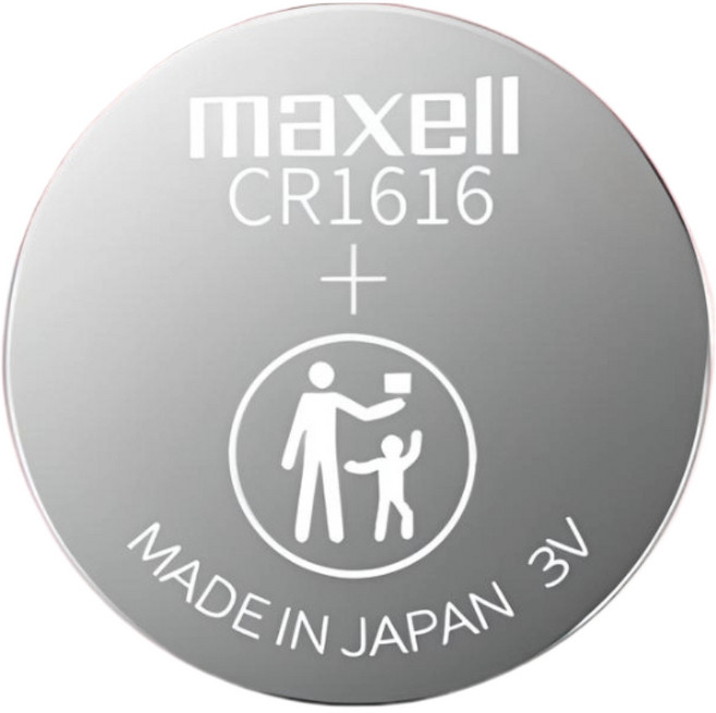 Maxell CR2016 鈕扣電池, 5個, CR1616