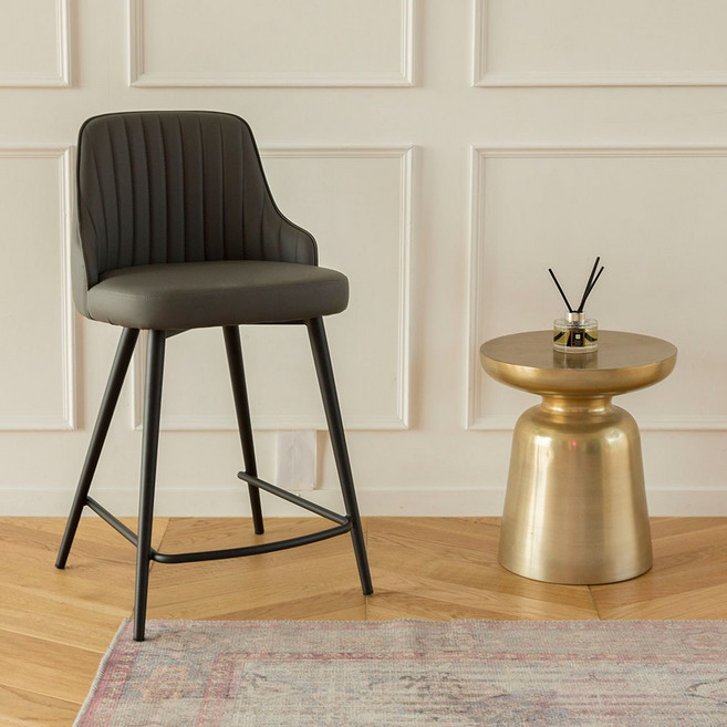 가구느낌 시엘바체어 아일랜드식탁 홈바, 시엘바체어-그레이., 1개