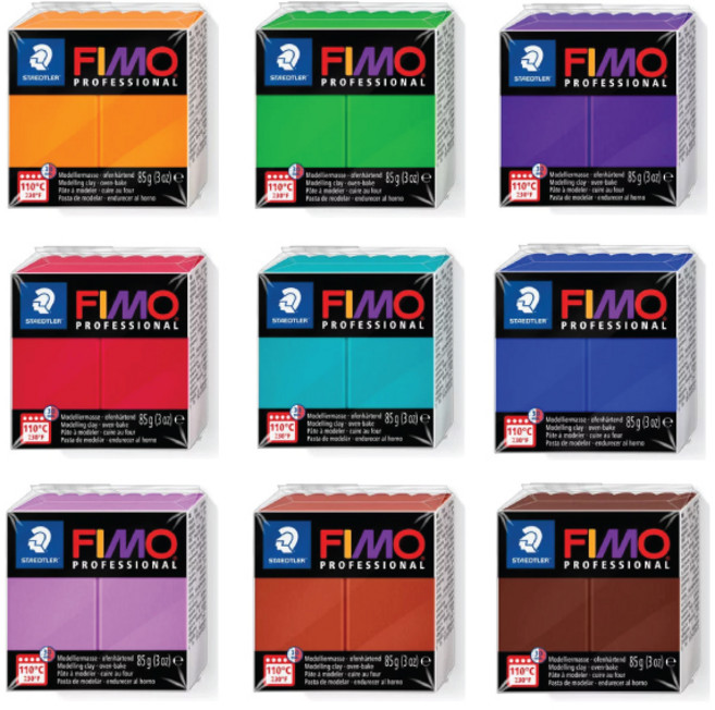 FIMO 피모 프로페셔널 24색 선택/폴리머클레이 오븐점토, ★프로 80번 돌핀그레이 85g