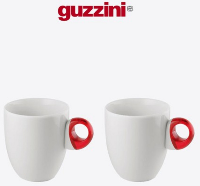 아트앤카페 머그 2인조 250cc 레드, 상세 설명 참조, 1개