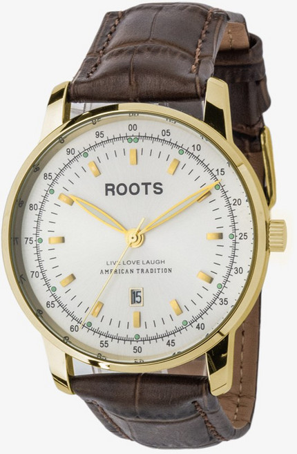 루츠 RT-5006 2A 남자남성 브랜드패션 아날로그 가죽 손목 시계