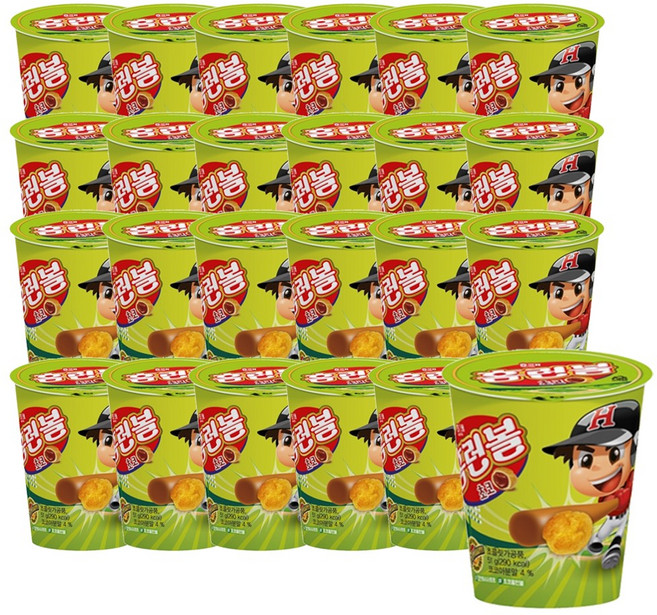 해태 홈런볼 초코컵 51g X 24개 1박스