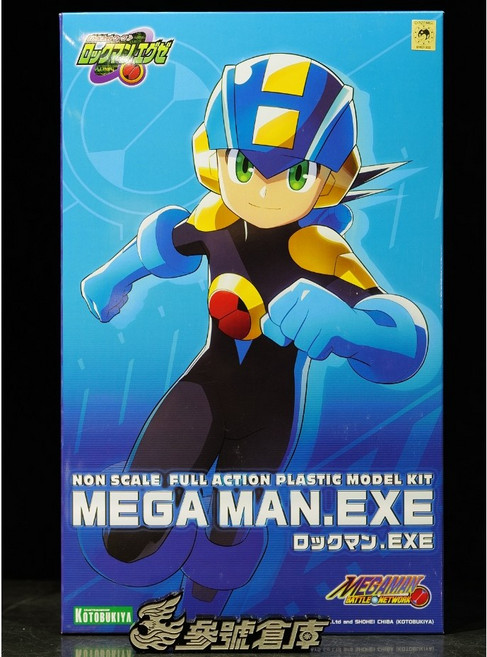 壽屋 KOTOBUKIYA 洛克人 EXE 無比例可動組裝模型, 1個