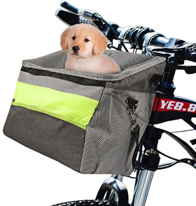 소프트 사이드 강아지 캐리어 백팩 - 소형견 및 고양이 여행용 항공사 승인 휴대용, 1개