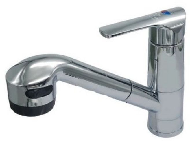 주방 원홀 스프레이 수전 무지개 SM 710 수도꼭지 싱크대 용품, 주방 원홀 스프레이 수전 무지개 SM-710 수도꼭지, 1개