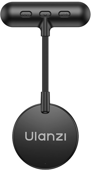 Ulanzi M10 MagSafe 磁吸補光燈 軟管調光補光燈, 黑 L289 M10, 1個