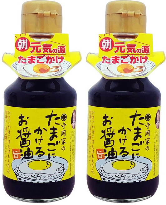 테라오카 계란에 뿌리는 간장소스, 150ml, 2개