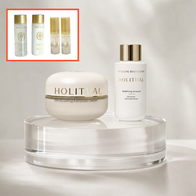 홀리추얼 울트라 너리싱 어드밴스드 크림 스킨로션25ml+세럼5ml 2개 구성, 1개