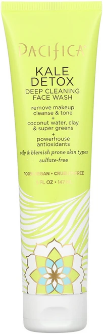 Pacifica 케일 딥 클렌징 페이스 워시 5 fl oz (147 ml) 2팩, 1개 - 쿠팡