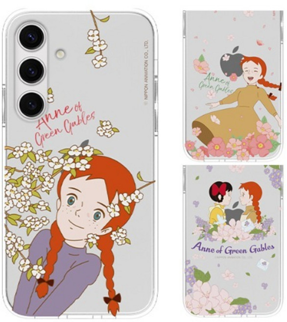 갤럭시S26 (S942) 빨강머리앤 봄날의앤 투명 젤리 케이스