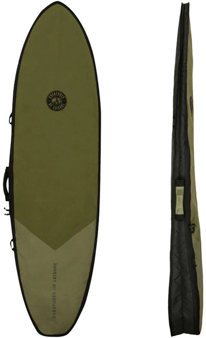 크리에이쳐스 71 하드웨어 미드랭스 서핑보드백 [C200BB66N MIB], MILITARY BLACK