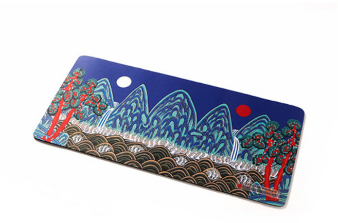 일월오봉도 민화 마우스패드 대형 전통 문양 책상 데스크 매트 사무용품