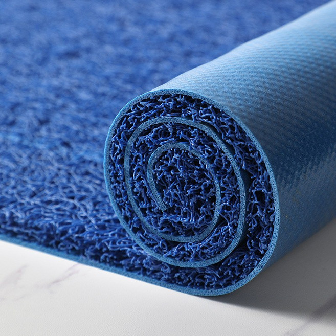 AKRUA 현관입구매트 외부발판 외부코일매트 논슬립패드 가정용 커팅카펫 두께 1.2m, 1개, 80*120cm*푸른 색