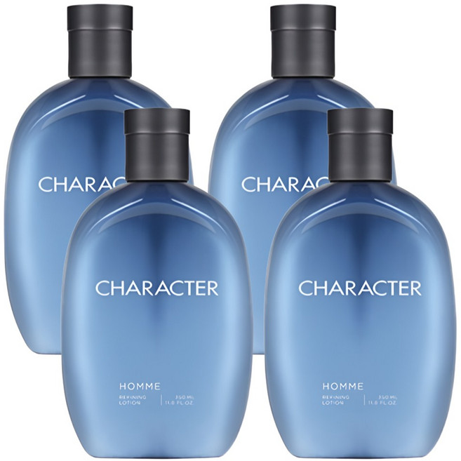 LG생활건강 뉴캐릭터 리파이닝 로션 350ml, 4개