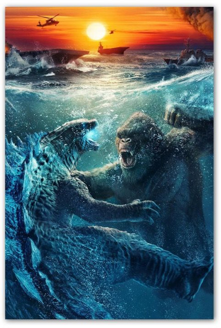 킹콩퍼즐 직소장난감 영화포스터 조카 선물 우드, 300장, 1개, 3Kk.P