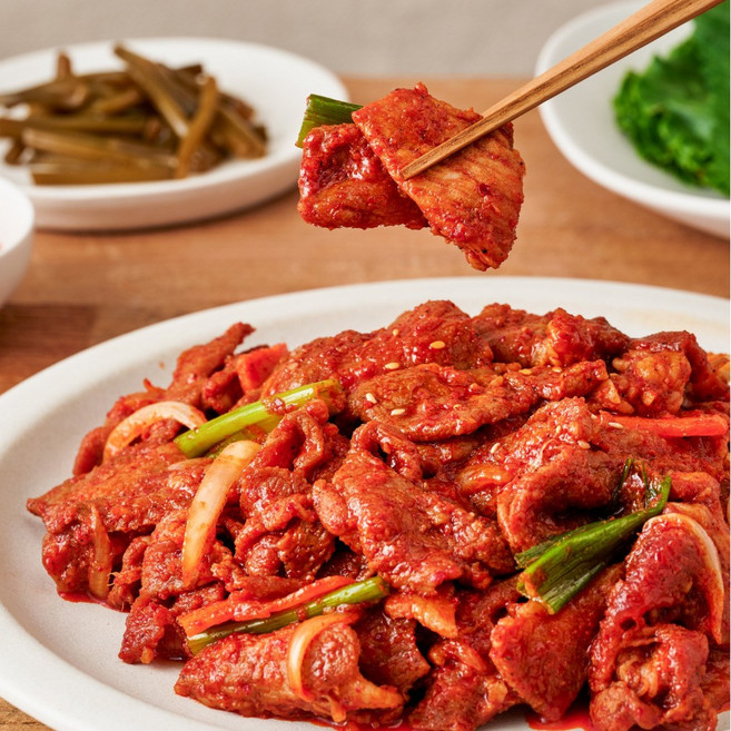 불소반 매콤달달 제육볶음 300g 고추장 불고기 캠핑 밀키트, 1개