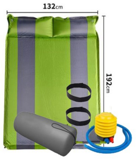 세이헬로투 스피드 자충매트 차박 캠핑 휴대용 자동충전 에어매트, 더블