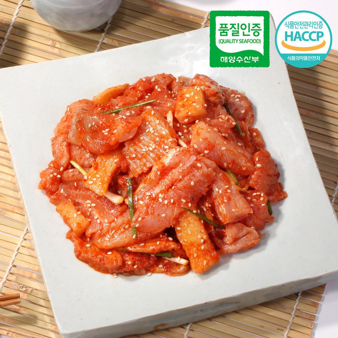 HACCP 영산홍어 무침 300g x 3팩 총 900g, 3개
