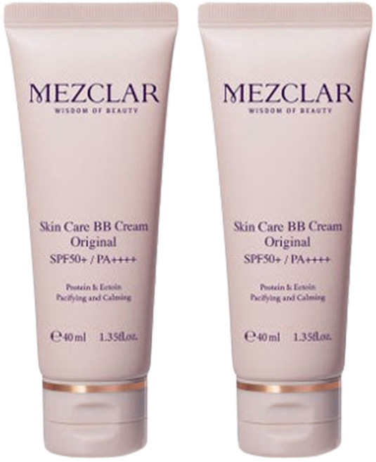 메즈클라 스킨케어 비비크림 시즌1 오리지널 1+1(케이스X없음) 2개, 40ml, FREE
