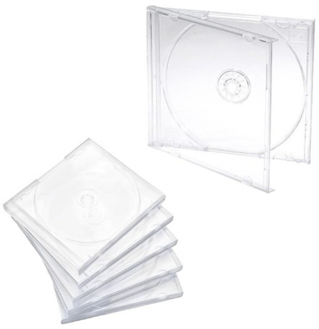 투명 CD 케이스 쥬얼 음반 케이스, 단품, 단품