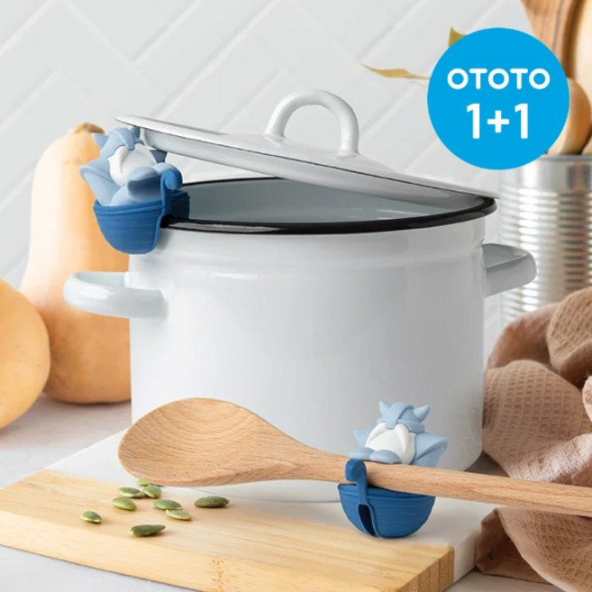 오토토디자인 바이킹 스푼 홀더 & 증기 배출기 1+1, 1개, 단품