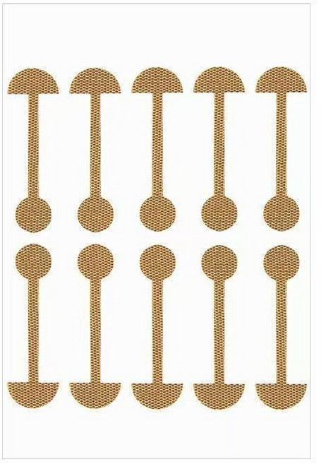 DEEPSUN 콧볼 축소 전용 패드 편안하고 통기성 MAX, 30세트, 베이지-일반 사이즈