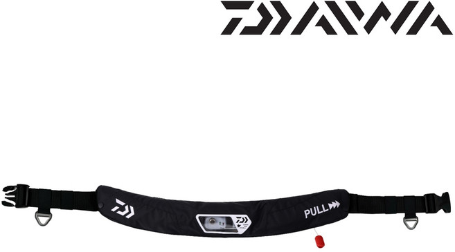 다이와 DF-9405 허리식 자동팽창식 구명조끼, DF-9405 블랙