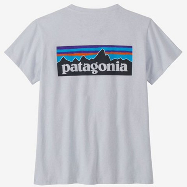 [백화점정품] 파타고니아 등산 반팔티 남여 공용 반팔 티셔츠 [파타고니아] 37567R5 우먼즈 P-6 로고 리스판서빌리-티셔츠 Logo Responsibili-Tee PG