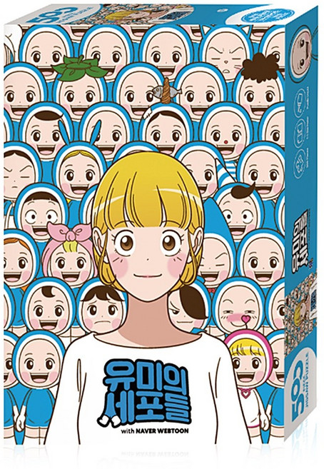 직소퍼즐 유미의세포들 와글와글 500피스 YM-A05-045, 혼합색상, 1개