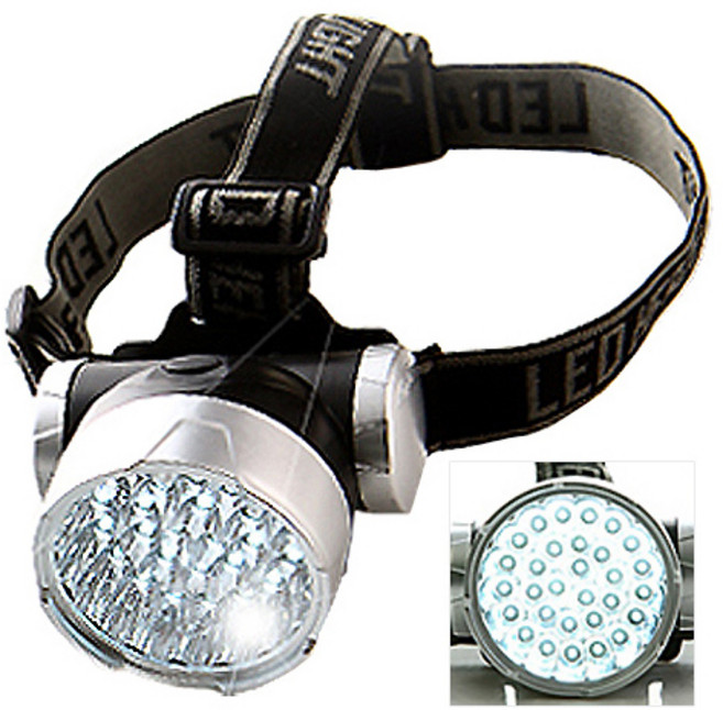 ZIO-BIZ 30구 LED 헤드랜턴 / LED 헤드랜턴 후레쉬 플래쉬 라이트 랜턴 써치라이트 고휘도 휴대용 해루질 등산용품 낚시용품 캠핑랜턴 건전지타입, 1개